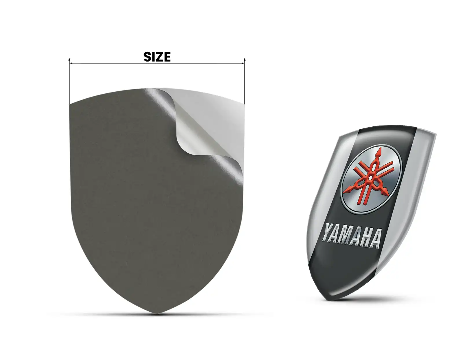 Yamaha Heckscheibenaufkleber Stern Premium Universal Auto